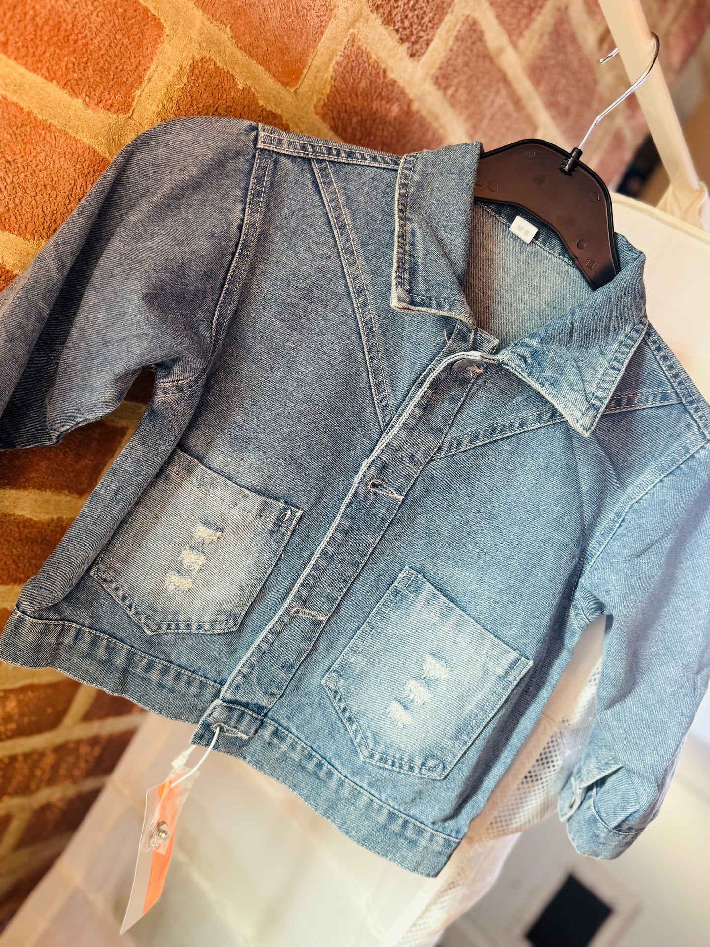 BOW DENIM JACKET~ PERSONALISED