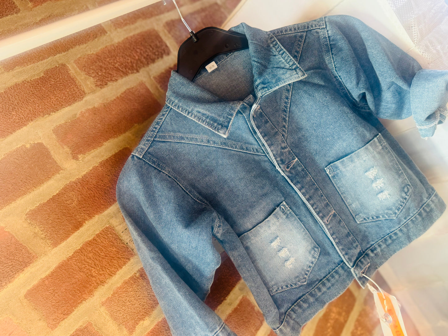 BOW DENIM JACKET~ PERSONALISED