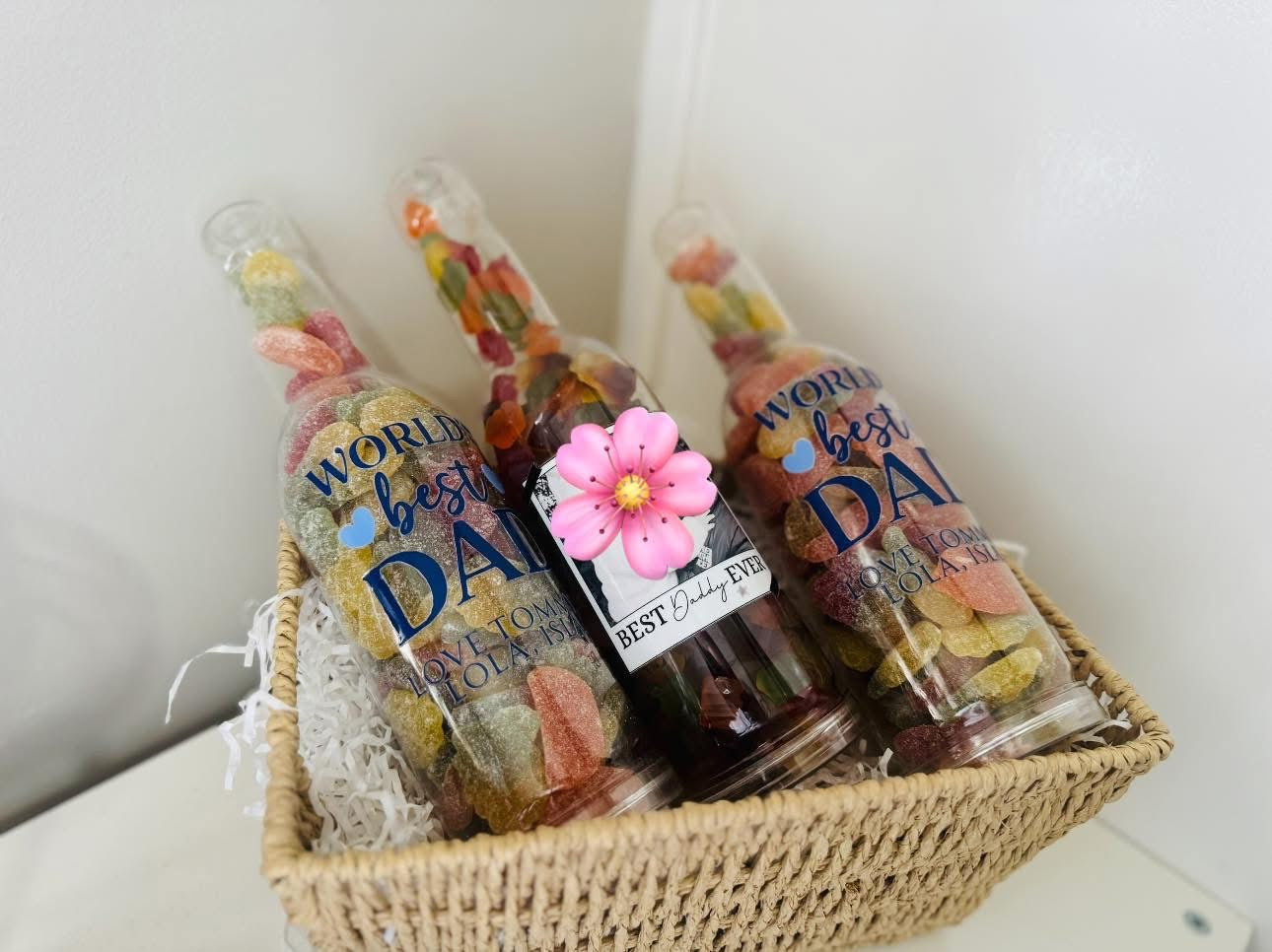 PERSONALISED CUSTOM UNFILLED/FILLED SWEET JARS