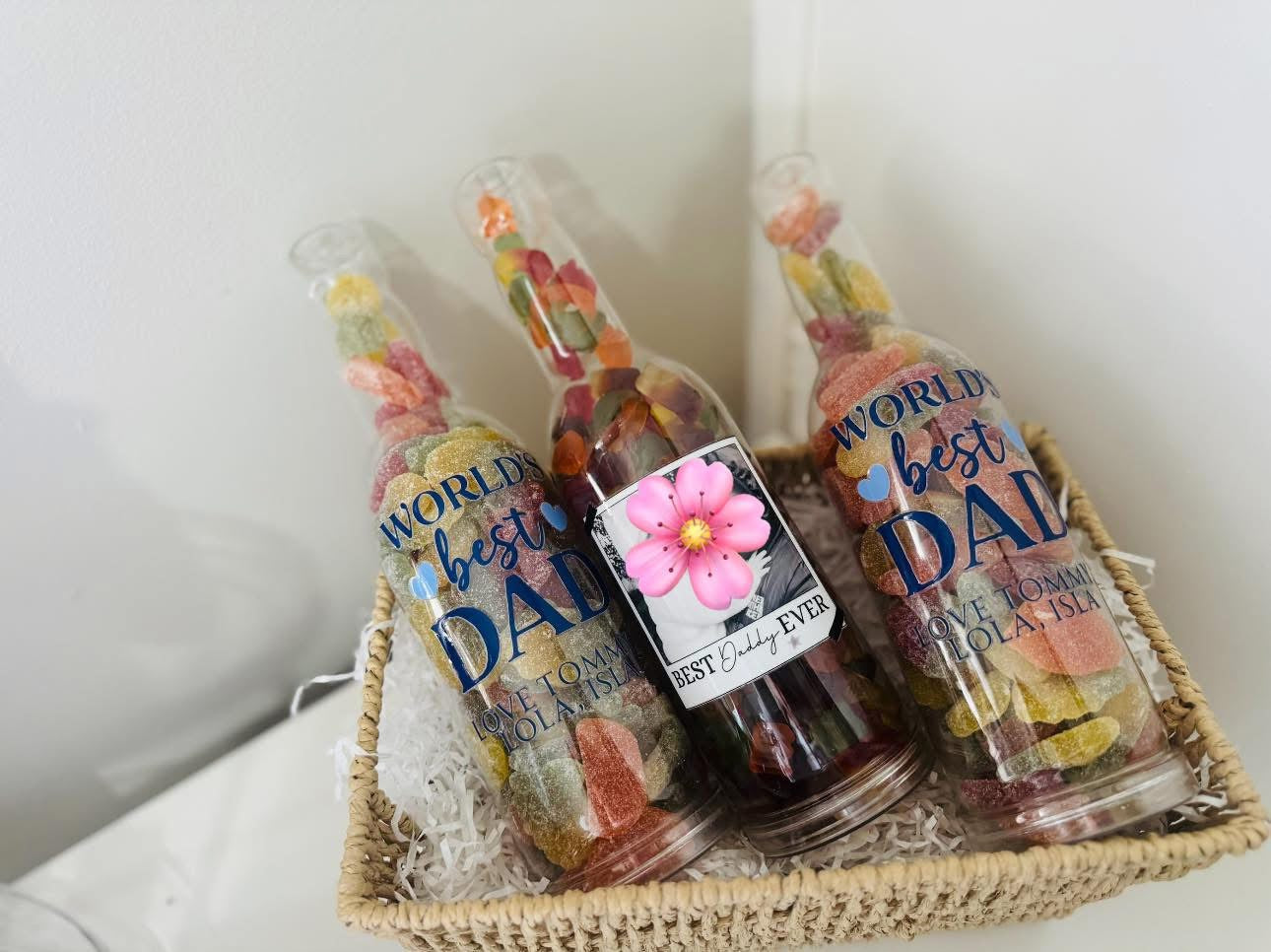 PERSONALISED CUSTOM UNFILLED/FILLED SWEET JARS