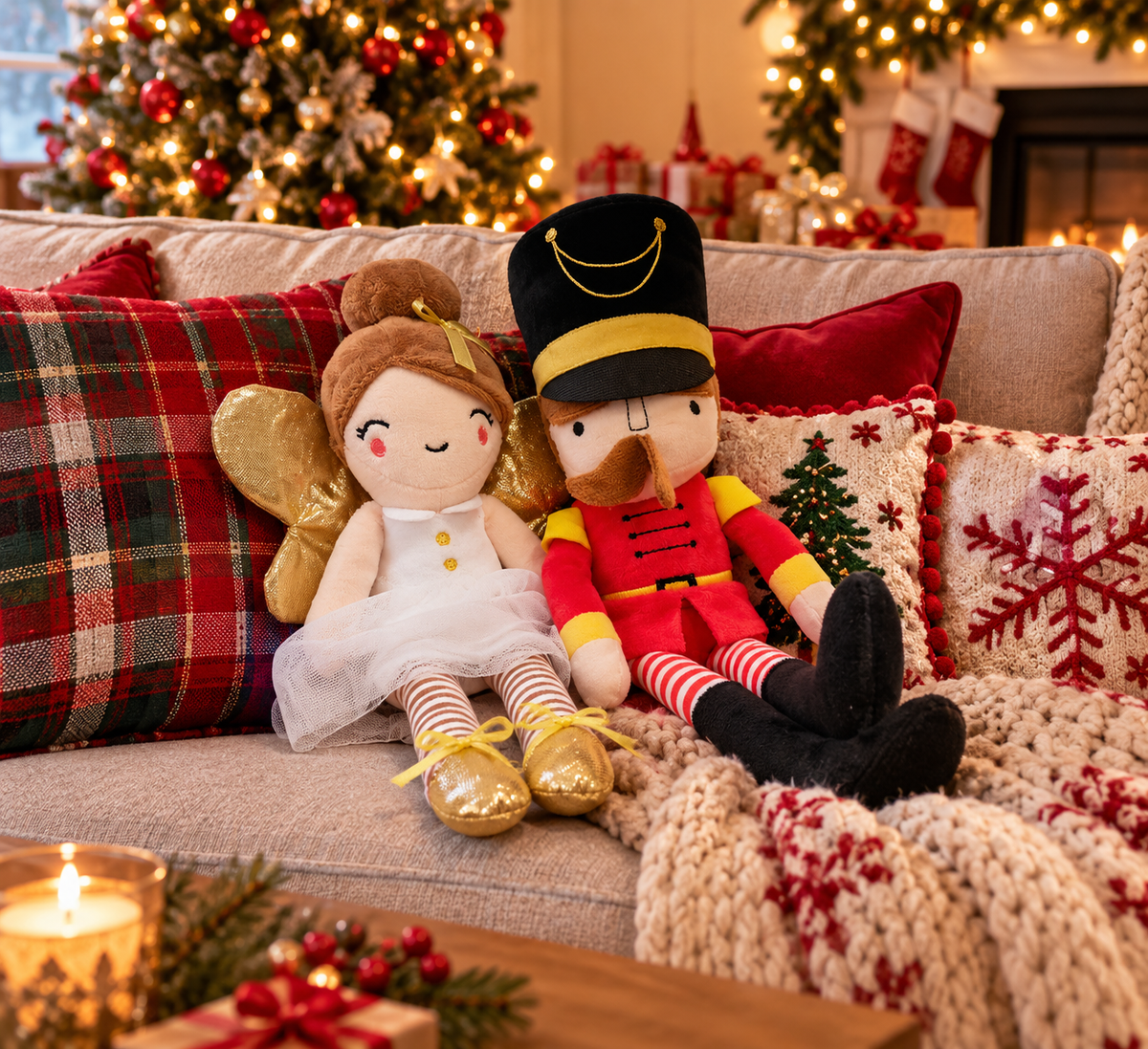 PERSONALISED NUTCRACKER/FAIRY TEDDY