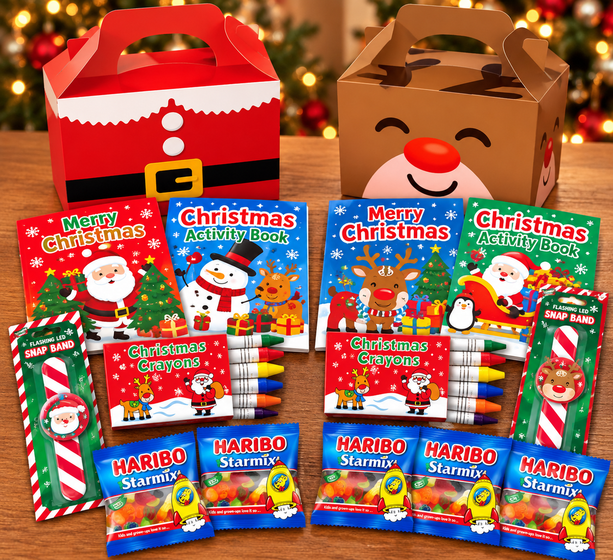 FILLED CHRISTMAS ACTIVITY BOXES