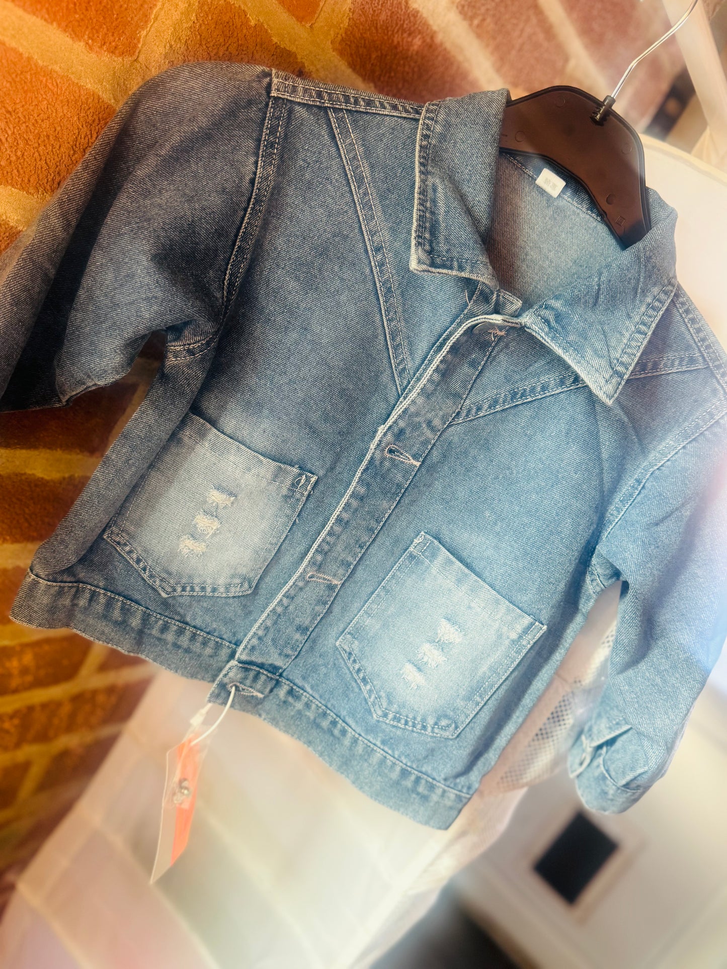 BOW DENIM JACKET~ PERSONALISED