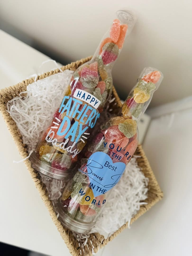 PERSONALISED CUSTOM UNFILLED/FILLED SWEET JARS
