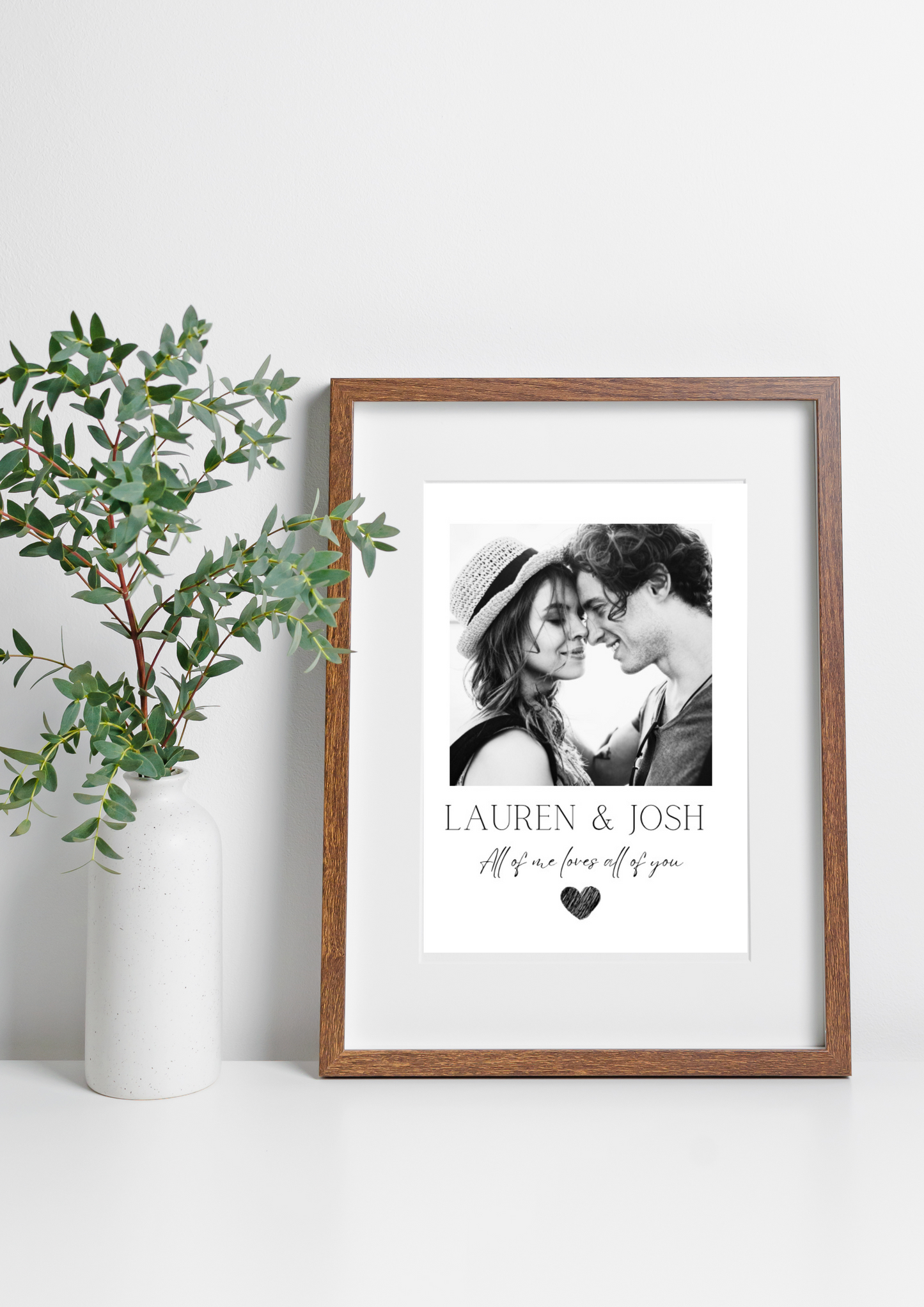 FREE DIGITAL PRINT- ALL OF ME LOVES ALL OF YOU PERSONALISED A4 PRINT