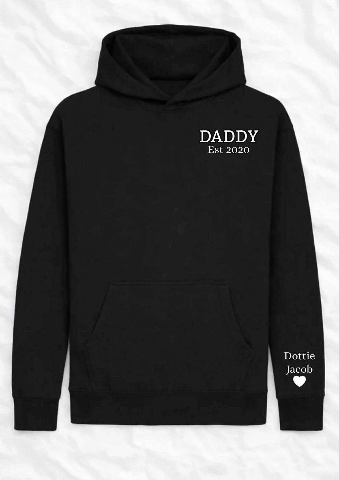 EST BLACK PERSONALISED SWEATSHIRT