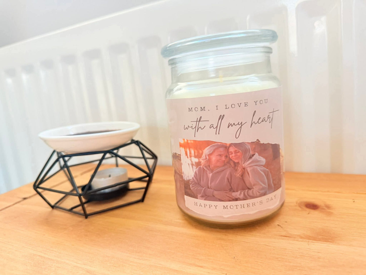 PERSONALISED MOTHERS DAY CANDLE