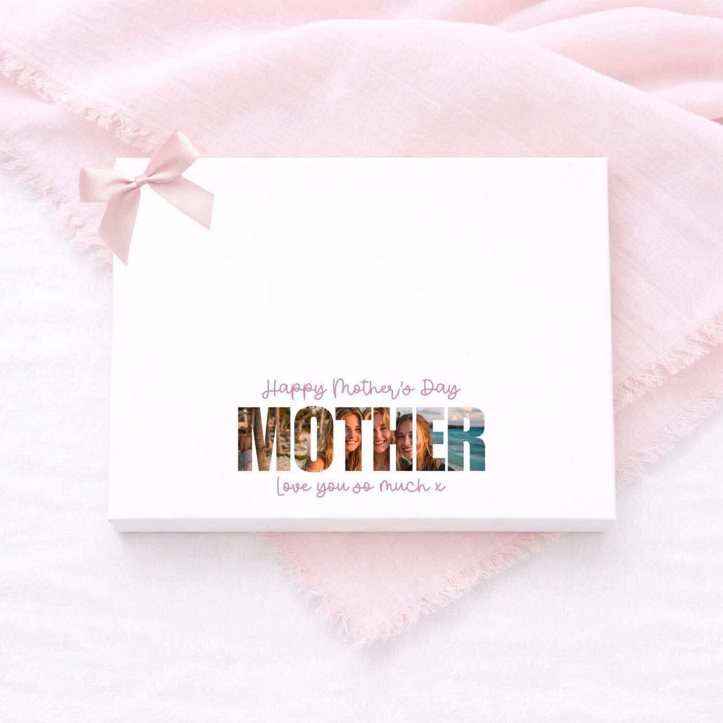 Personalised happy Mother’s Day gift box