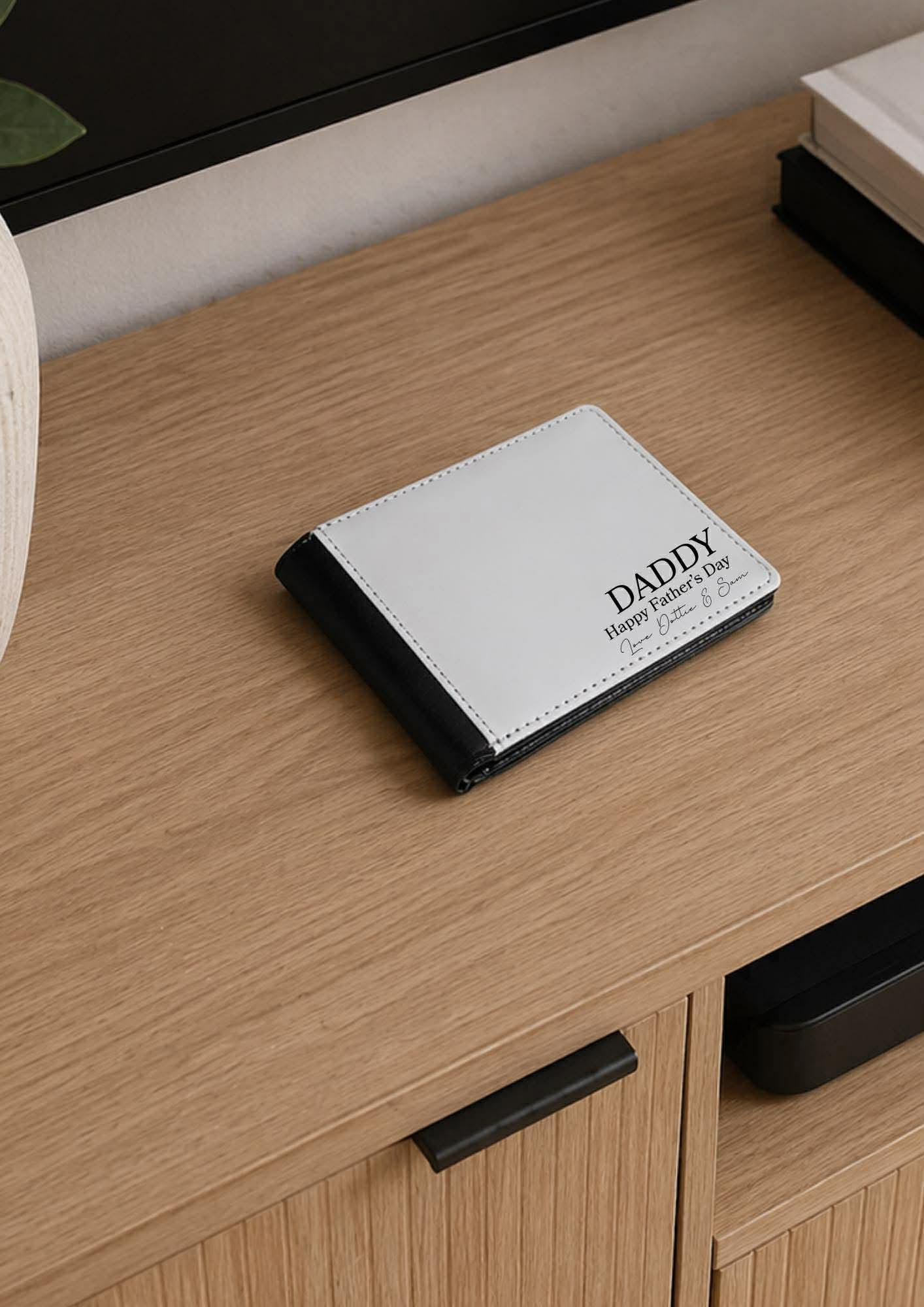 HAPPY FATHERS DAY PERSONALISED WALLET