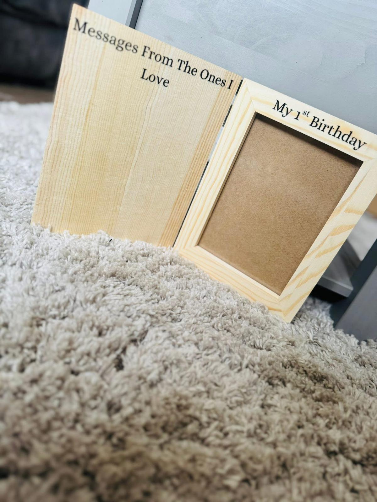 PERSONALISED BIRTHDAY FRAME