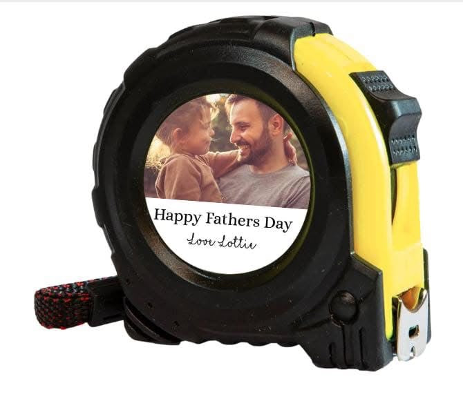 PERSONALISED FATHERS DAY TAPE MEASURE 5M