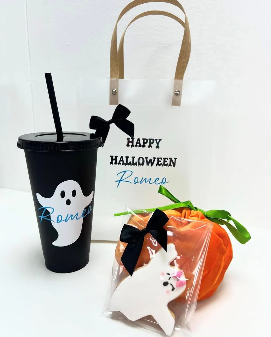 PERSONALISED MINI HALLOWEEN BUNDLE BLUE