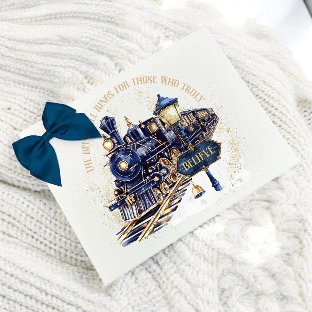 The bells still ring giftbox/ Christmas Eve box navy
