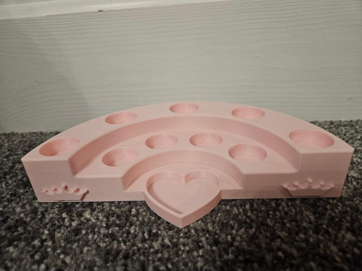 9 stand lipgloss holder