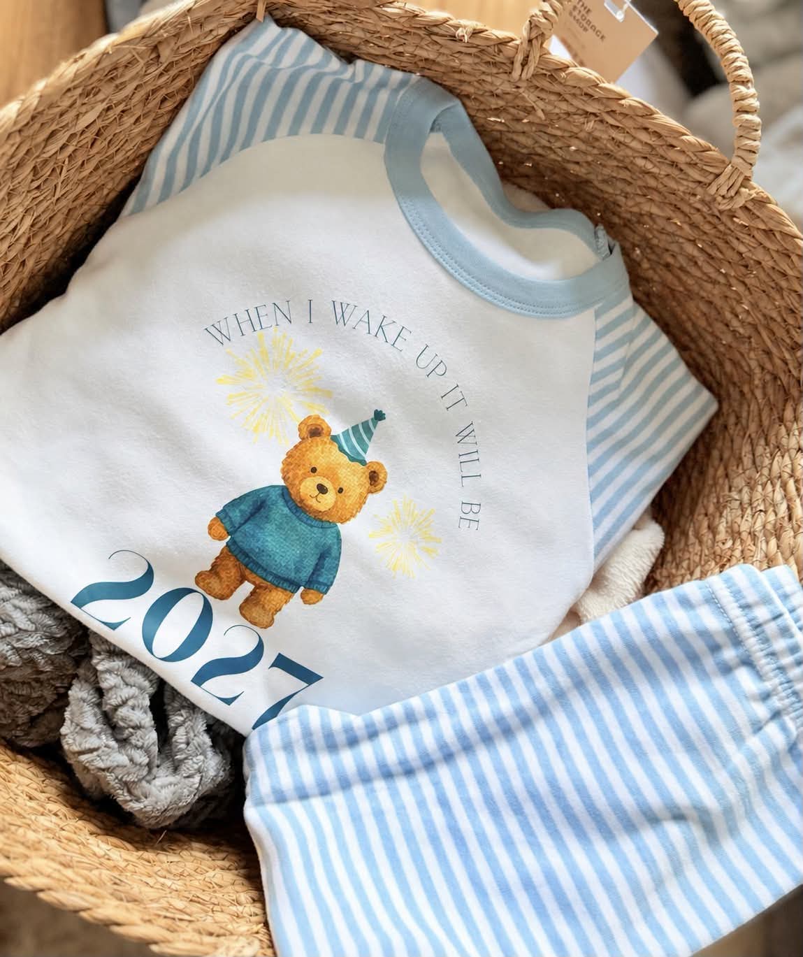 Personalised when i wake up it will be 2027 pjs