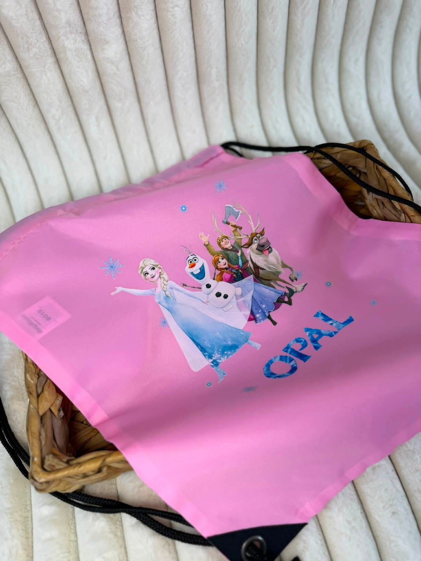 Ice Queen Personalised Drawstring Bag
