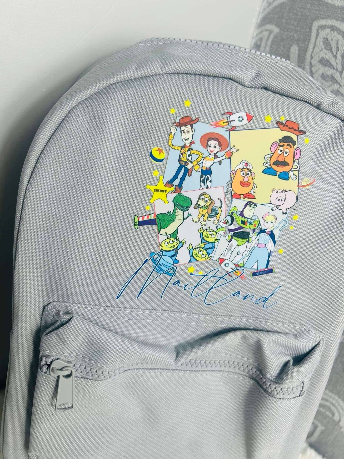 Personalised you got a friend in me Toy Story backpack