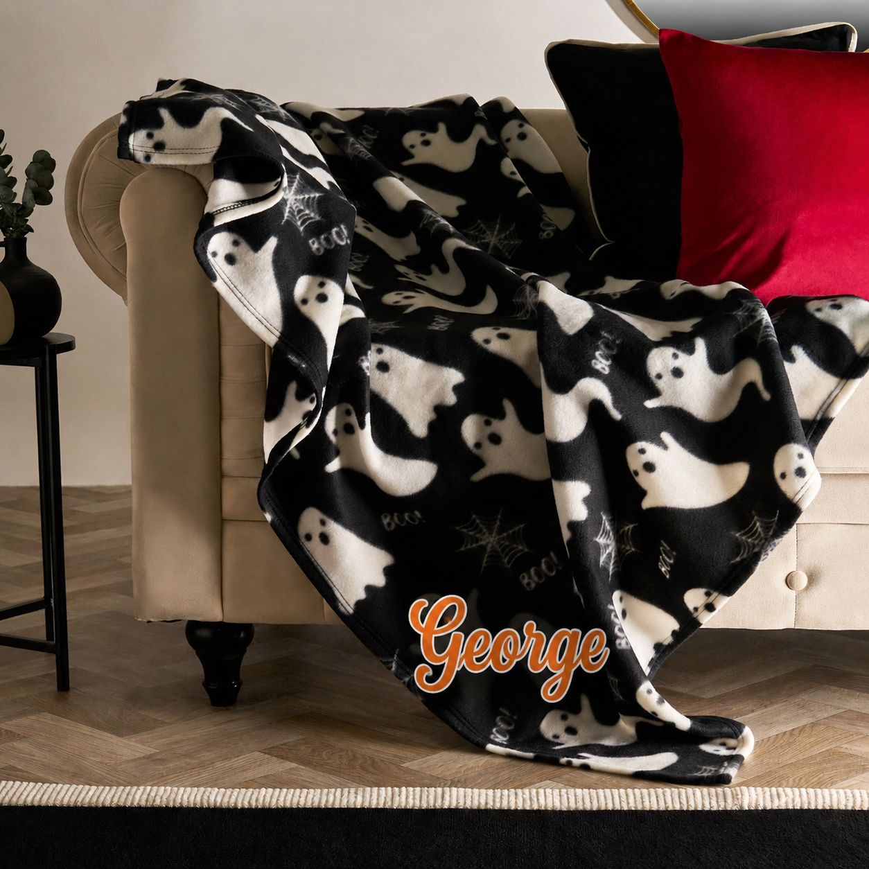Personalised ghost blanket