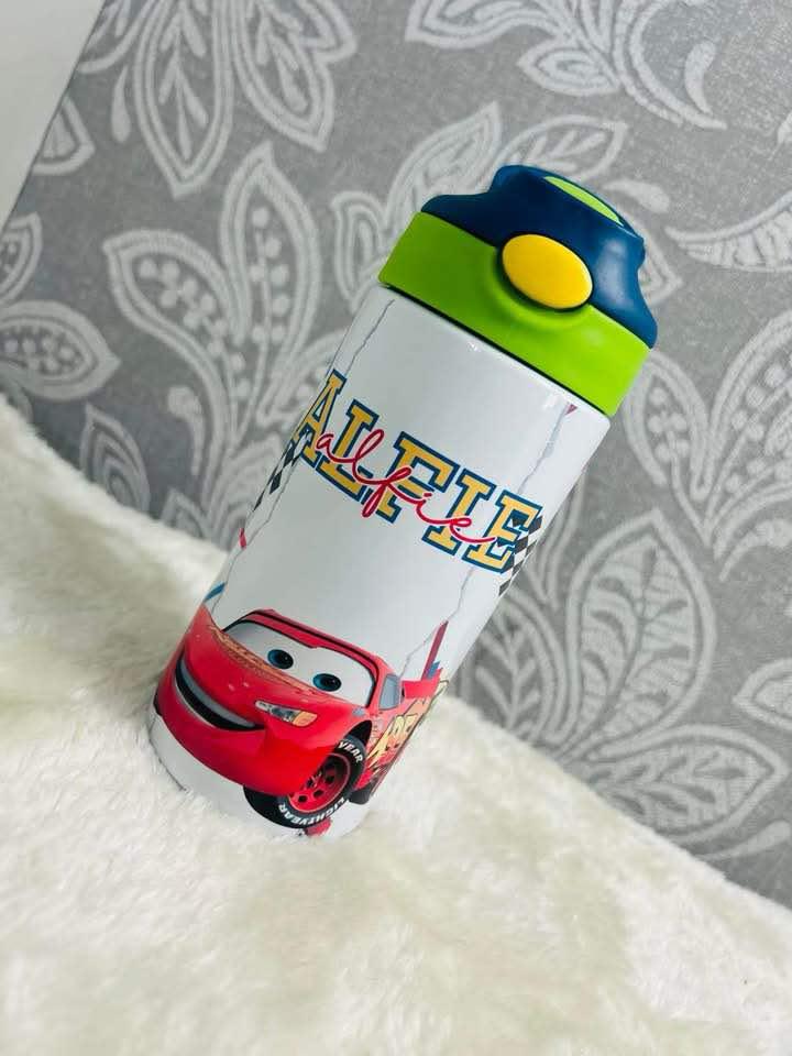 PERSONALISED 2 TONE LID CHARACTER BOTTLE