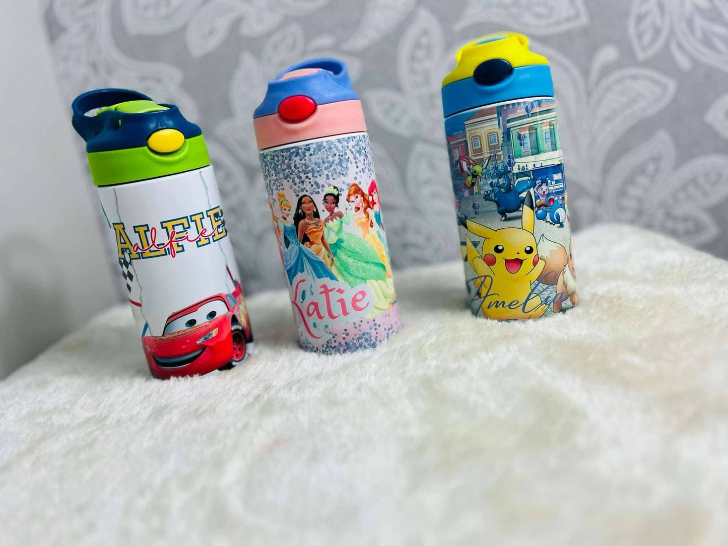 PERSONALISED 2 TONE LID CHARACTER BOTTLE