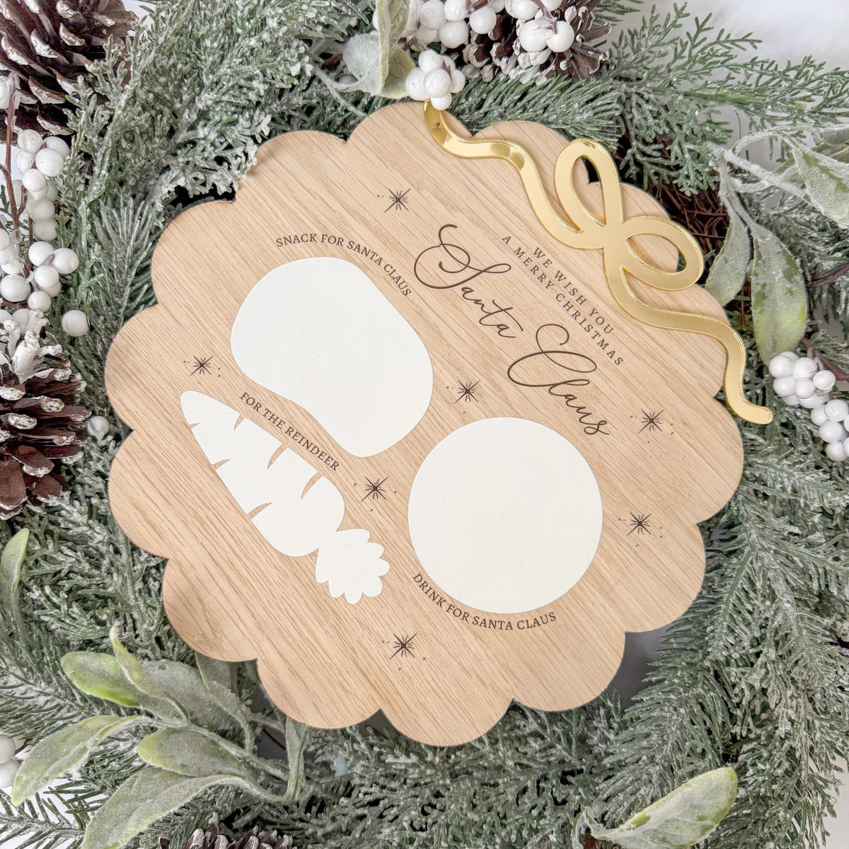 FOR SANTA SNACK BOARD