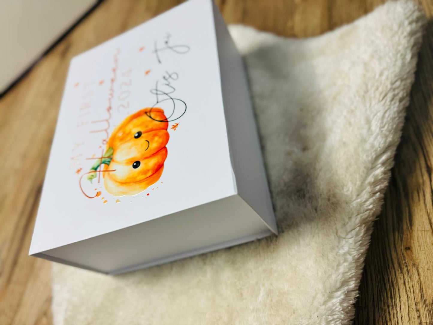 PERSONALISED MY FIRST HALLOWEEN KEEPSAKE BOX