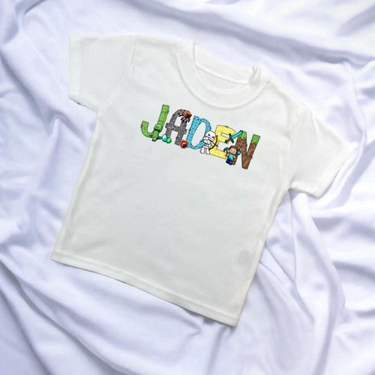 MINECRAFT PERSONLIASED T-SHIRT
