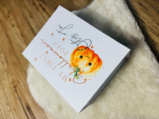 PERSONALISED MY FIRST HALLOWEEN KEEPSAKE BOX