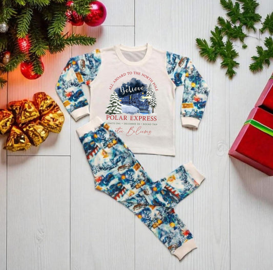 EXPRESS POLAR CHRISTMAS PJS ADULTS/CHILDREN