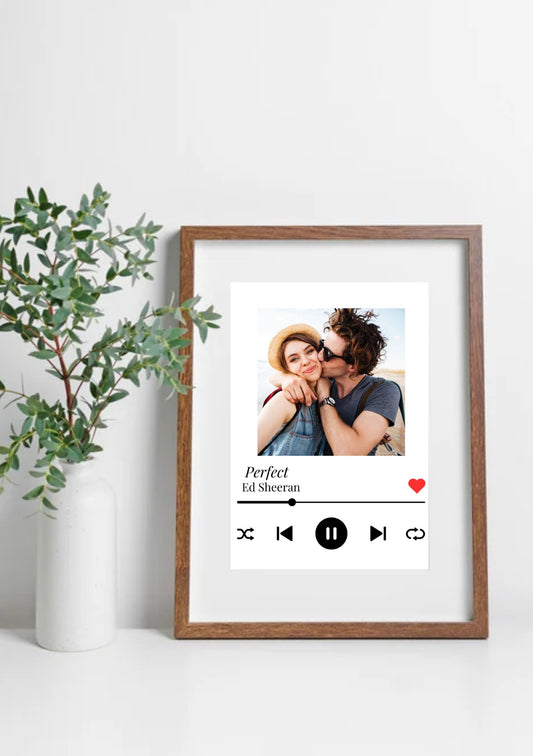 SPOTIFY SONG/ARTIST DESIGN WITH PHOTO FREE DIGITAL PRINT