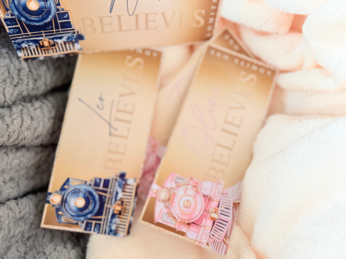 PERSONALISED BELIEVES PRINTED TICKET