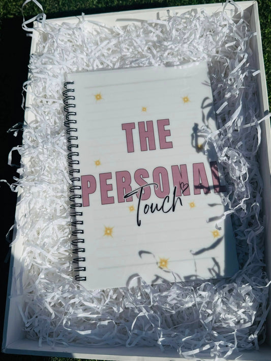 A5 SMALL BUISNESS LOGO NOTEBOOKS/PLANNERS