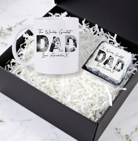 THE WORLDS GREATEST ...... LOVE PHOTO MUG SET