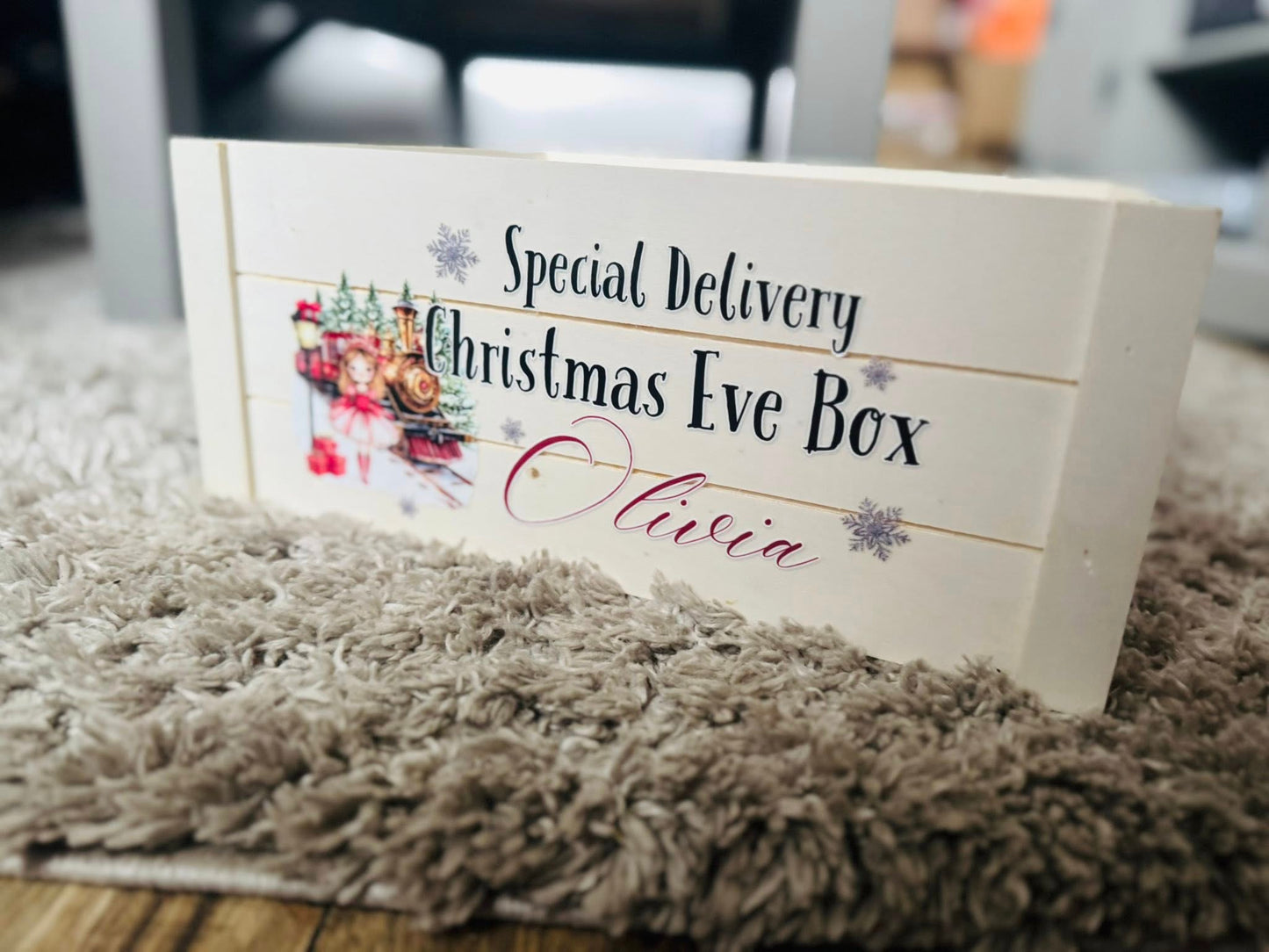 SUGARPLUM FAIRY PERSONALISED CHRISTMAS CRATE