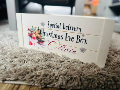 SUGARPLUM FAIRY PERSONALISED CHRISTMAS CRATE