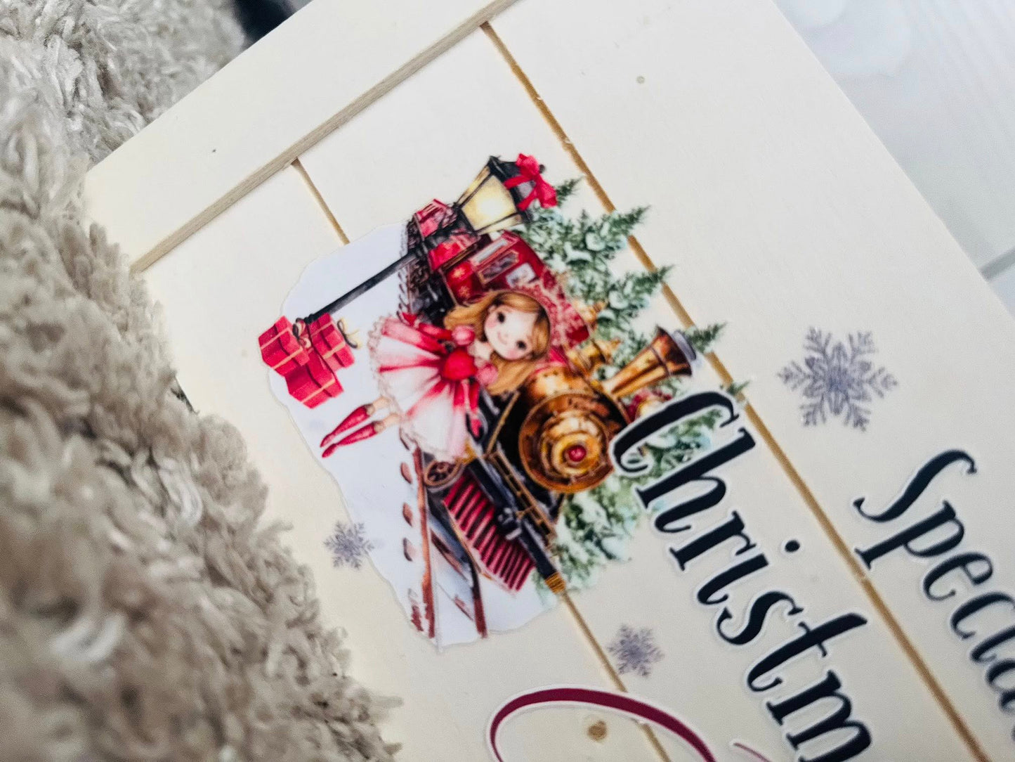 SUGARPLUM FAIRY PERSONALISED CHRISTMAS CRATE