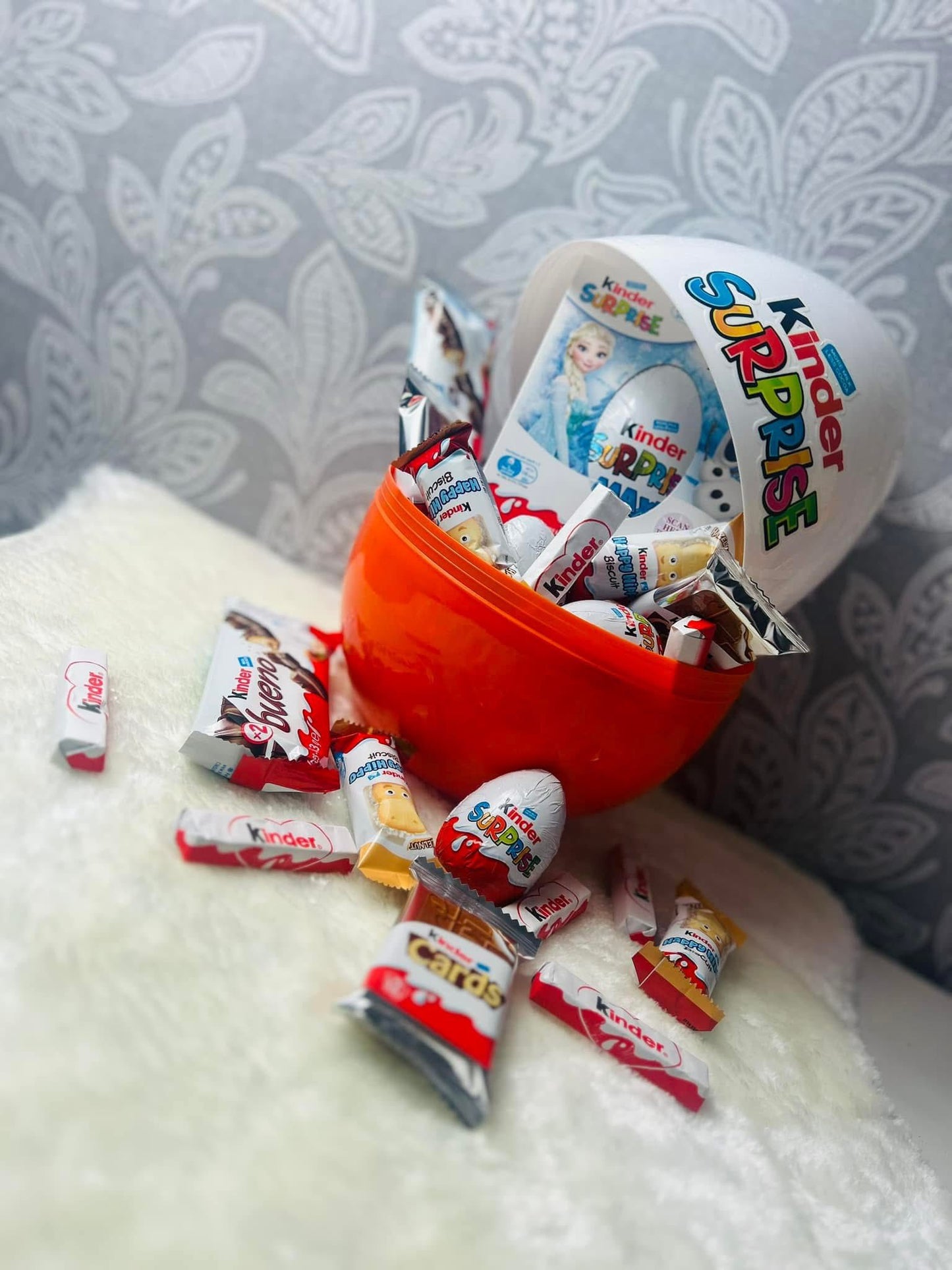 GIANT KINDER EASTER EGG PLASTIC-PERSONALISED