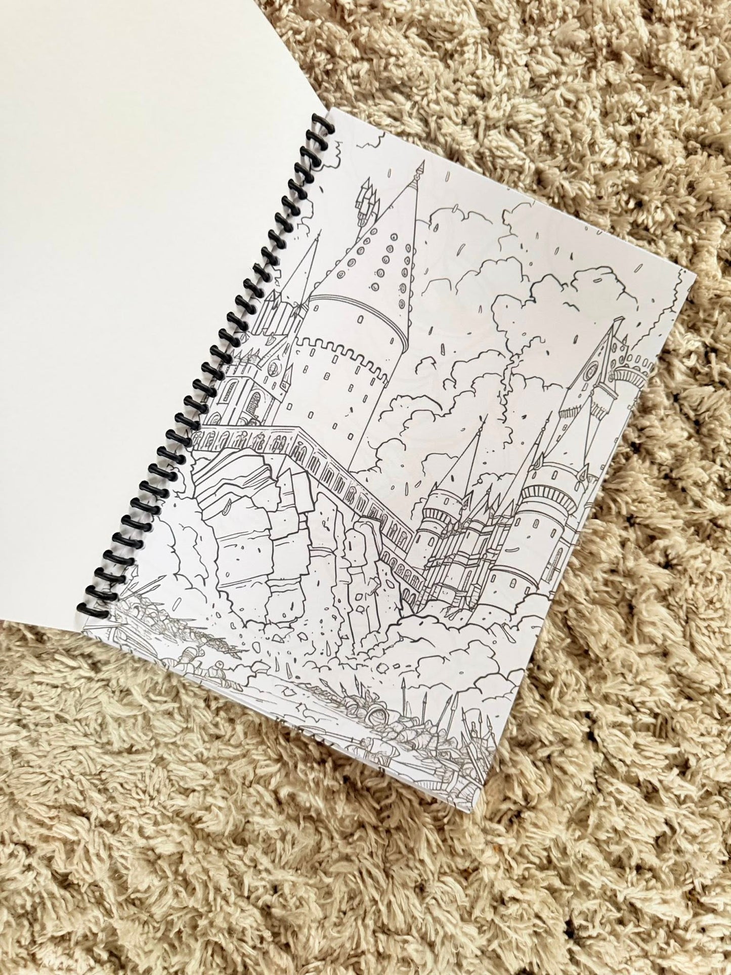 PERSONALISED POTTER THEME COLOURING BOOK