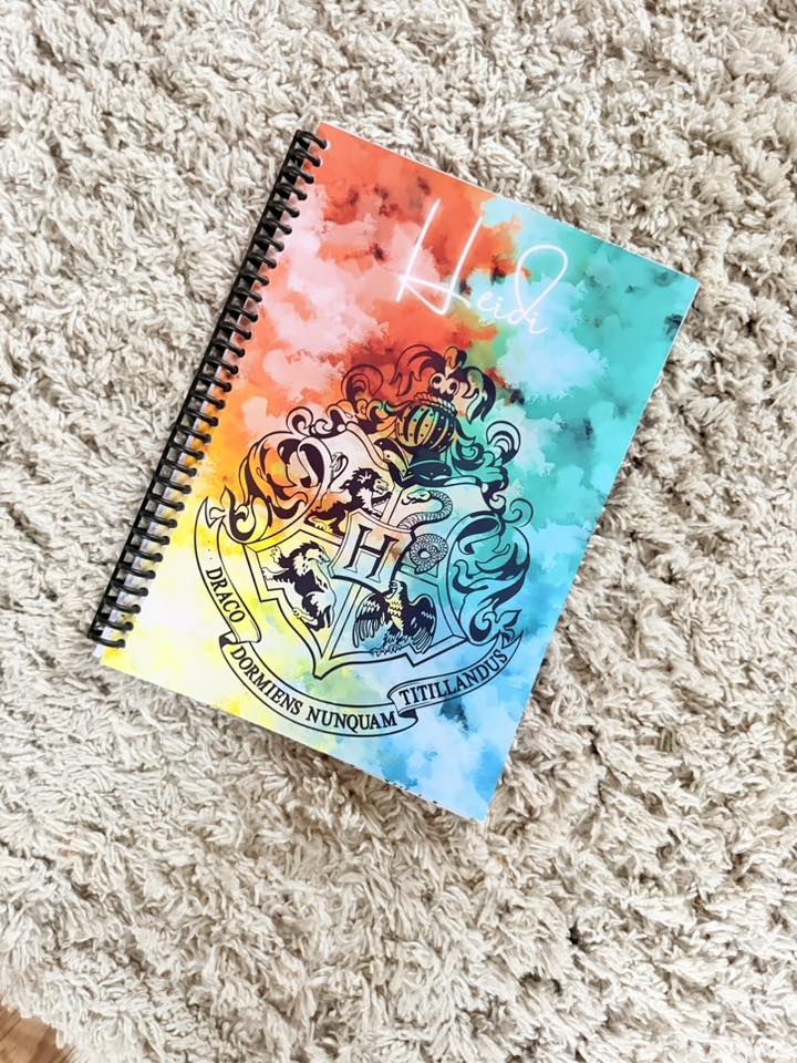 PERSONALISED POTTER THEME COLOURING BOOK