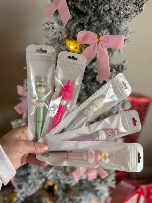 custom beadable pens
