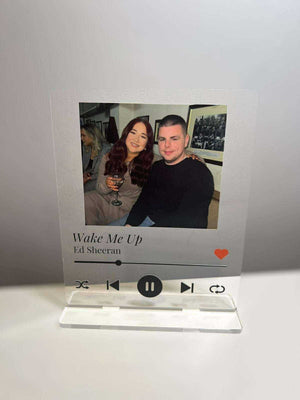 lyric photo acrylic stand