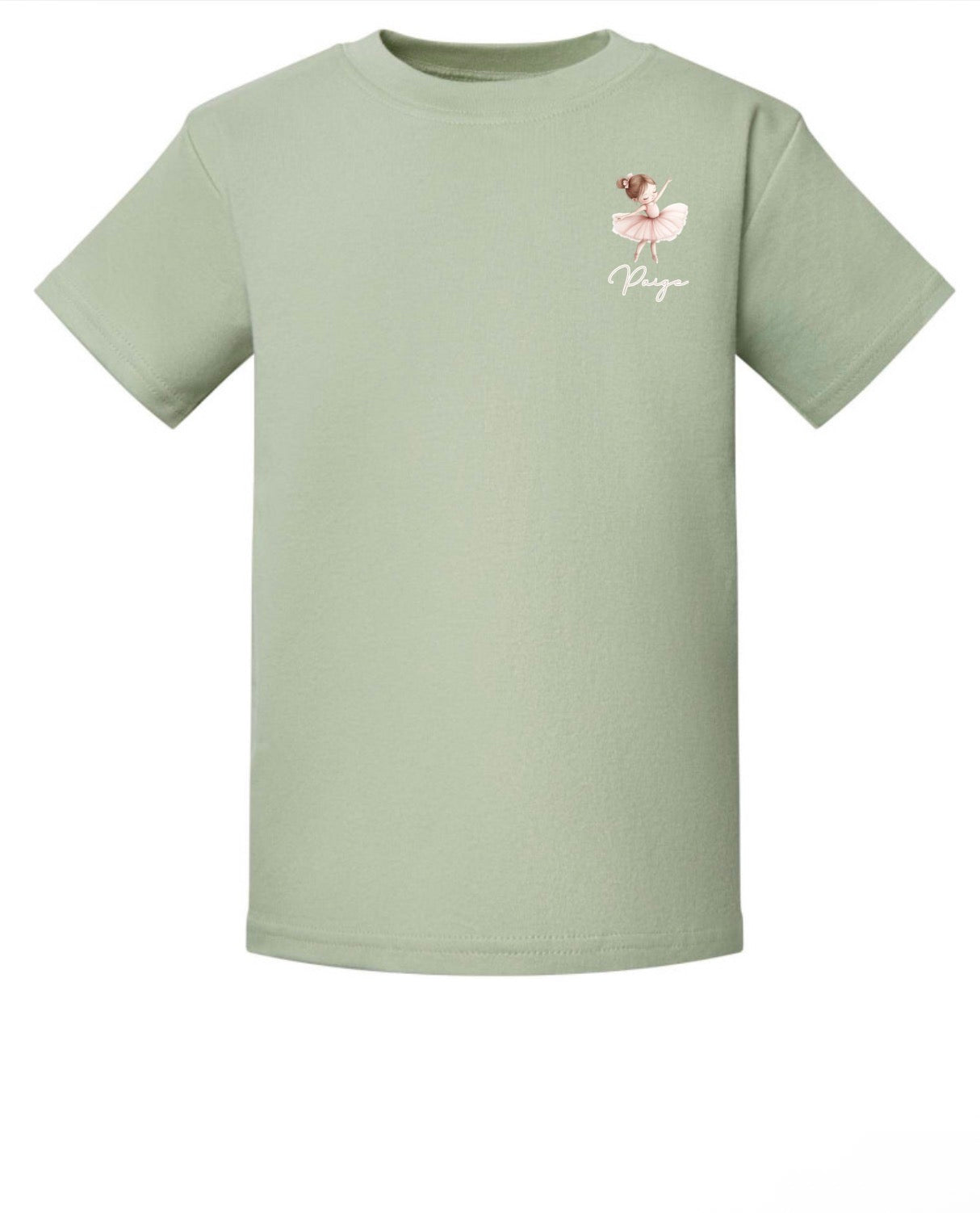 BOWRINA PERSONALISED BALLERINA T-SHIRT