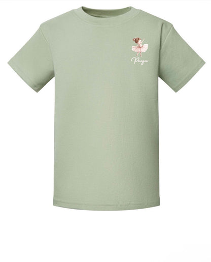 BOWRINA PERSONALISED BALLERINA T-SHIRT
