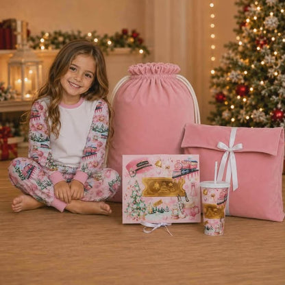 PERSONALISED EXPRESS BLUE/PINK PJS