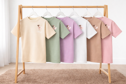 BOWRINA PERSONALISED BALLERINA T-SHIRT