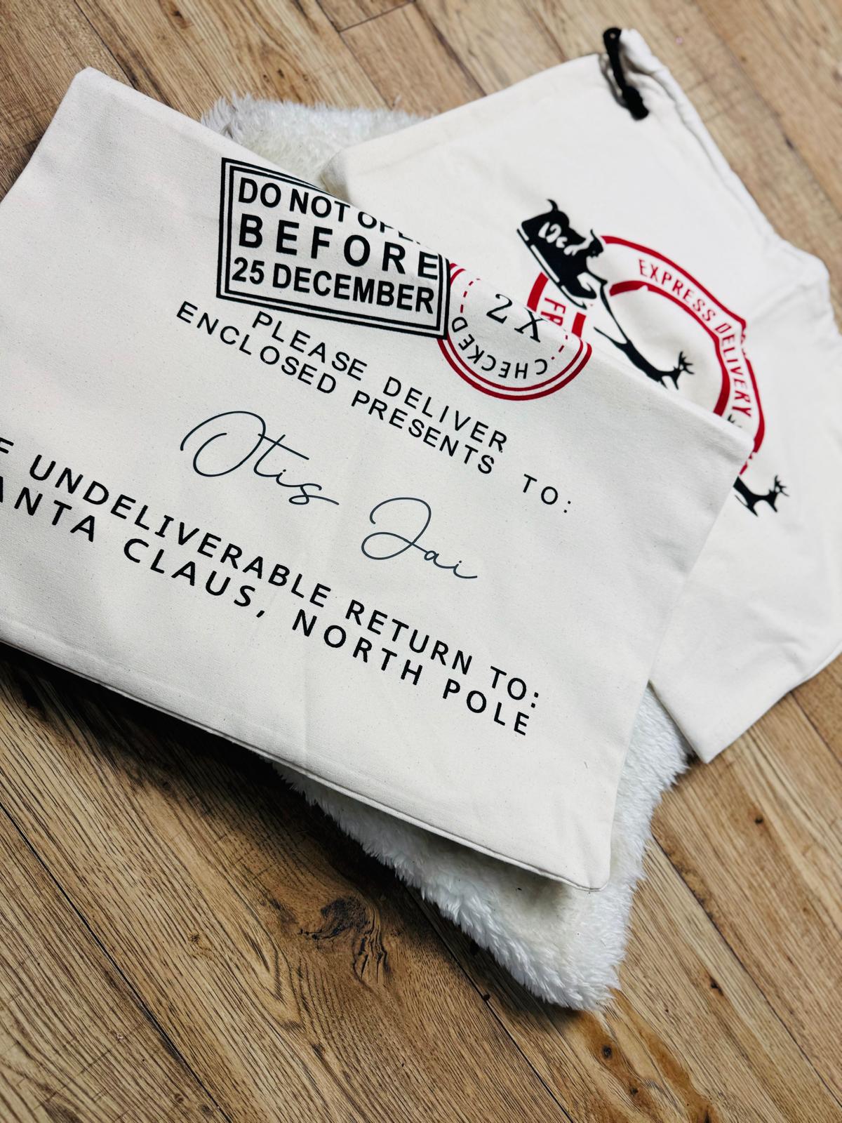 PERSONALISED CHRISTMAS SACK