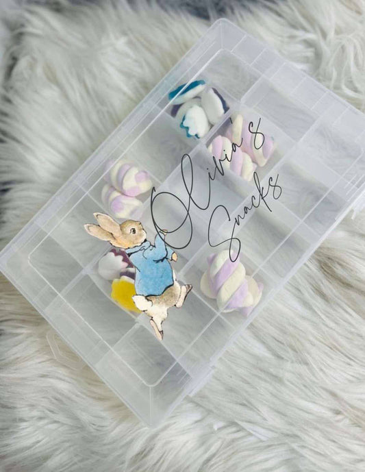 PETER RABBIT PERSONALISED SNACK BOXES