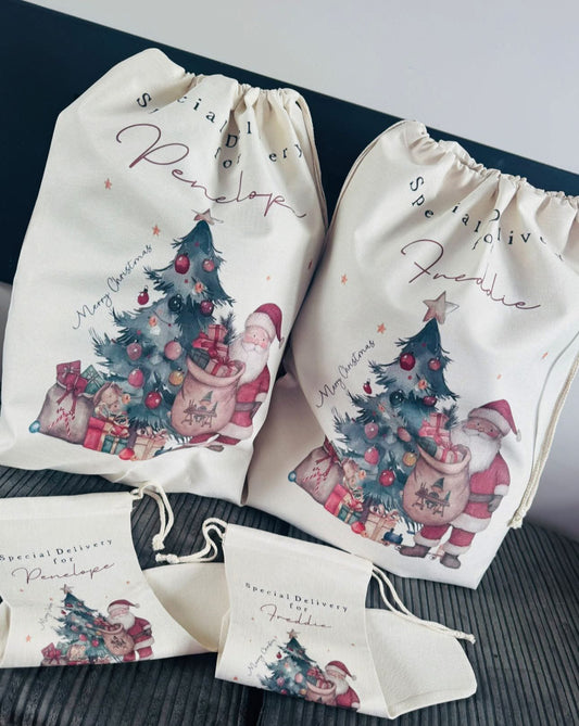 PERSONALISED SANTA STOCKING OR SACK