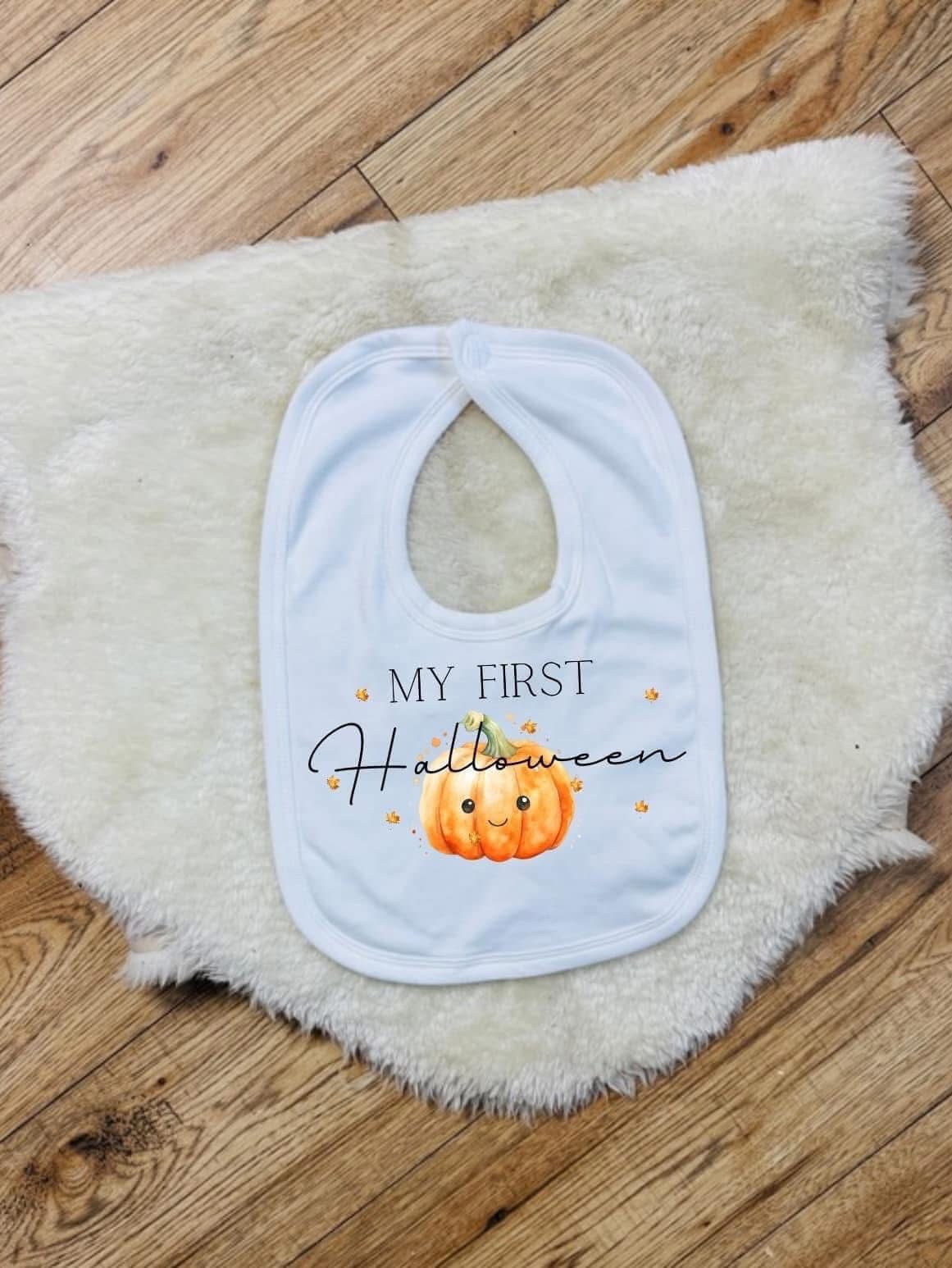 MY FIRST HALLOWEEN BABY BIB