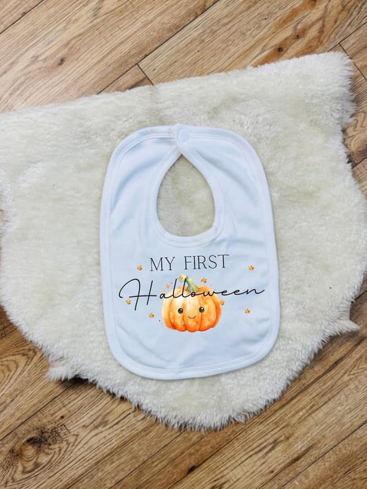 MY FIRST HALLOWEEN BABY BIB